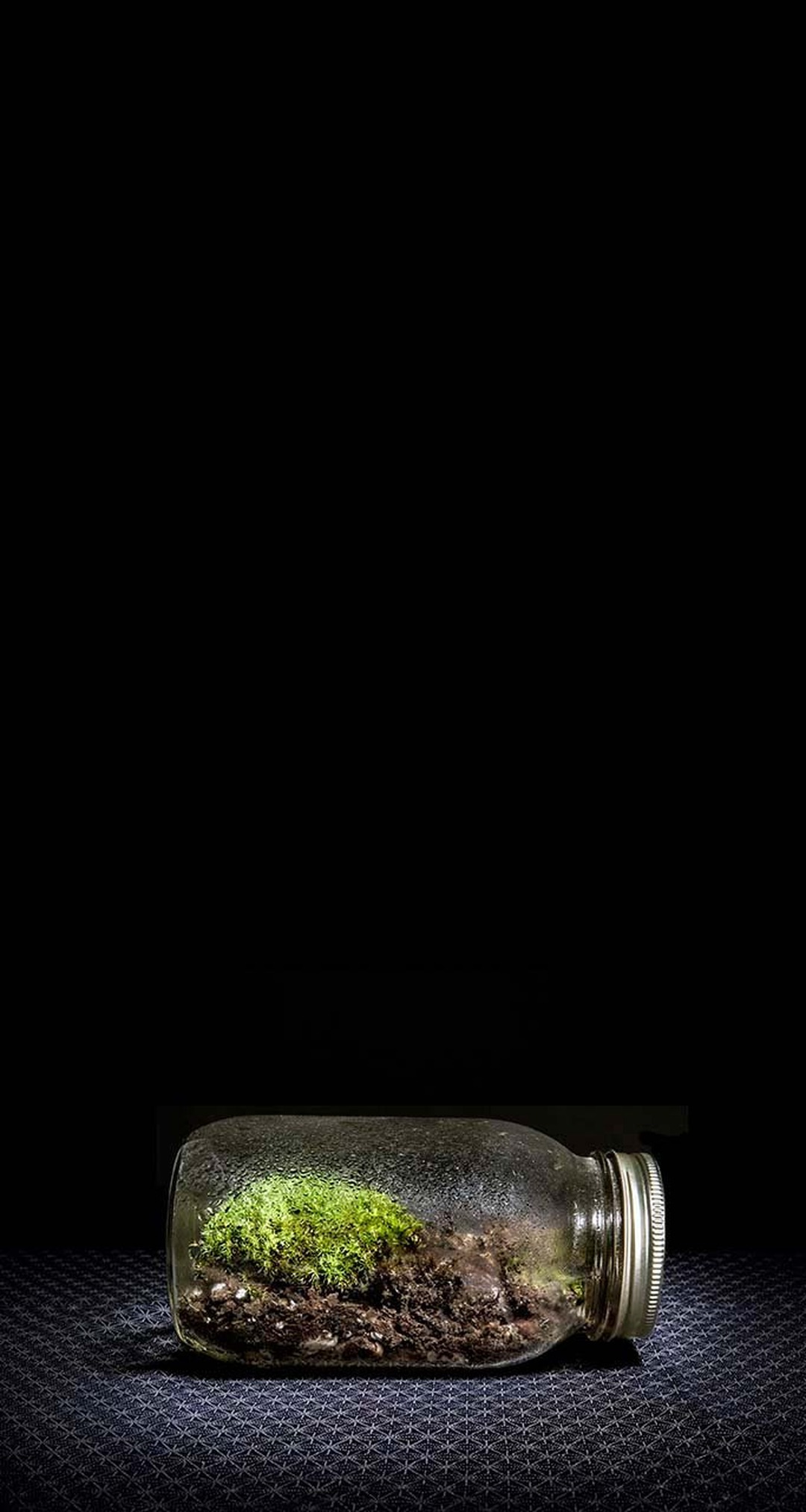 Dark triptych photograph with cultural symbols in still life arrangement