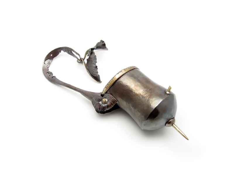 Angela Moore, Vernacular Venom, copper and brass. Photo courtesy of Kennedy Heights Arts Center