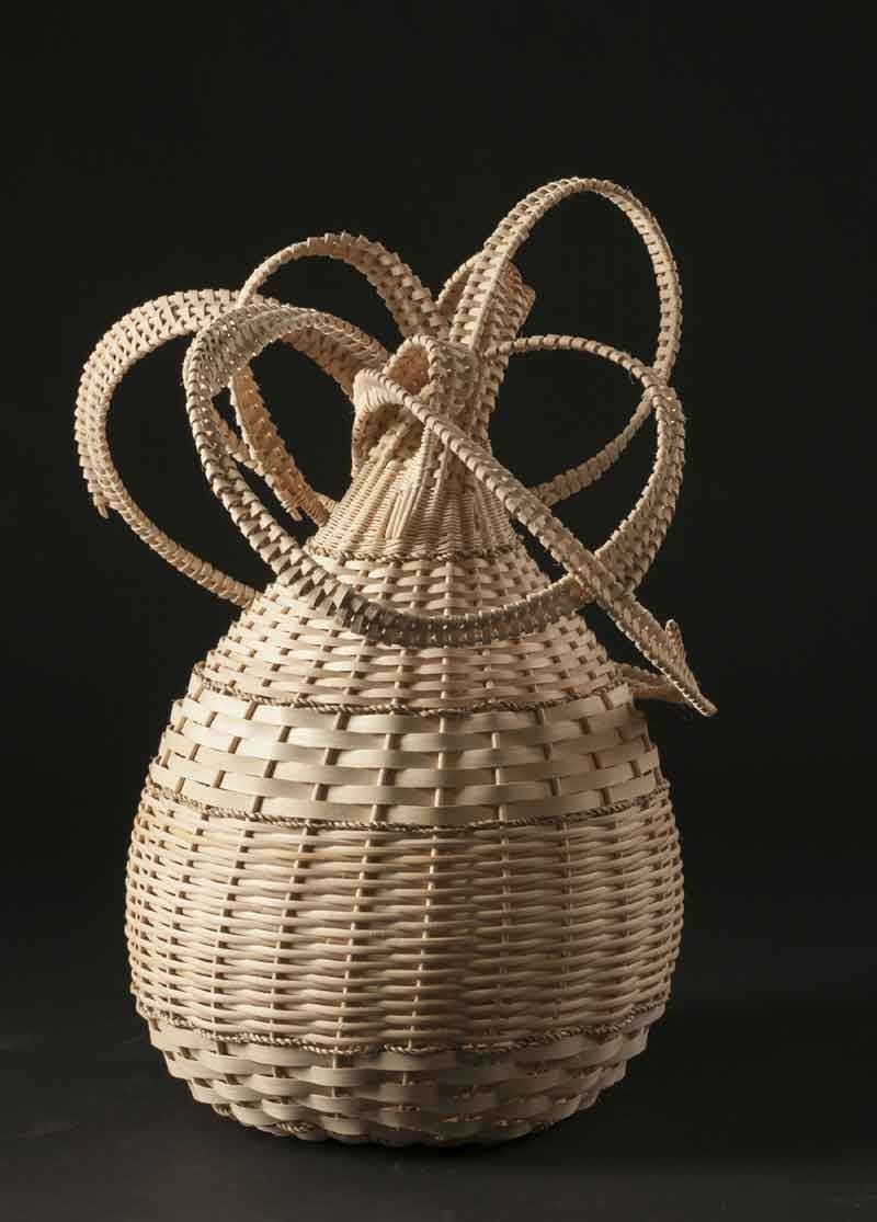 Elizabeth Runyon, No Exit, seagrass and reed. Photo courtesy of Kennedy Heights Arts Center