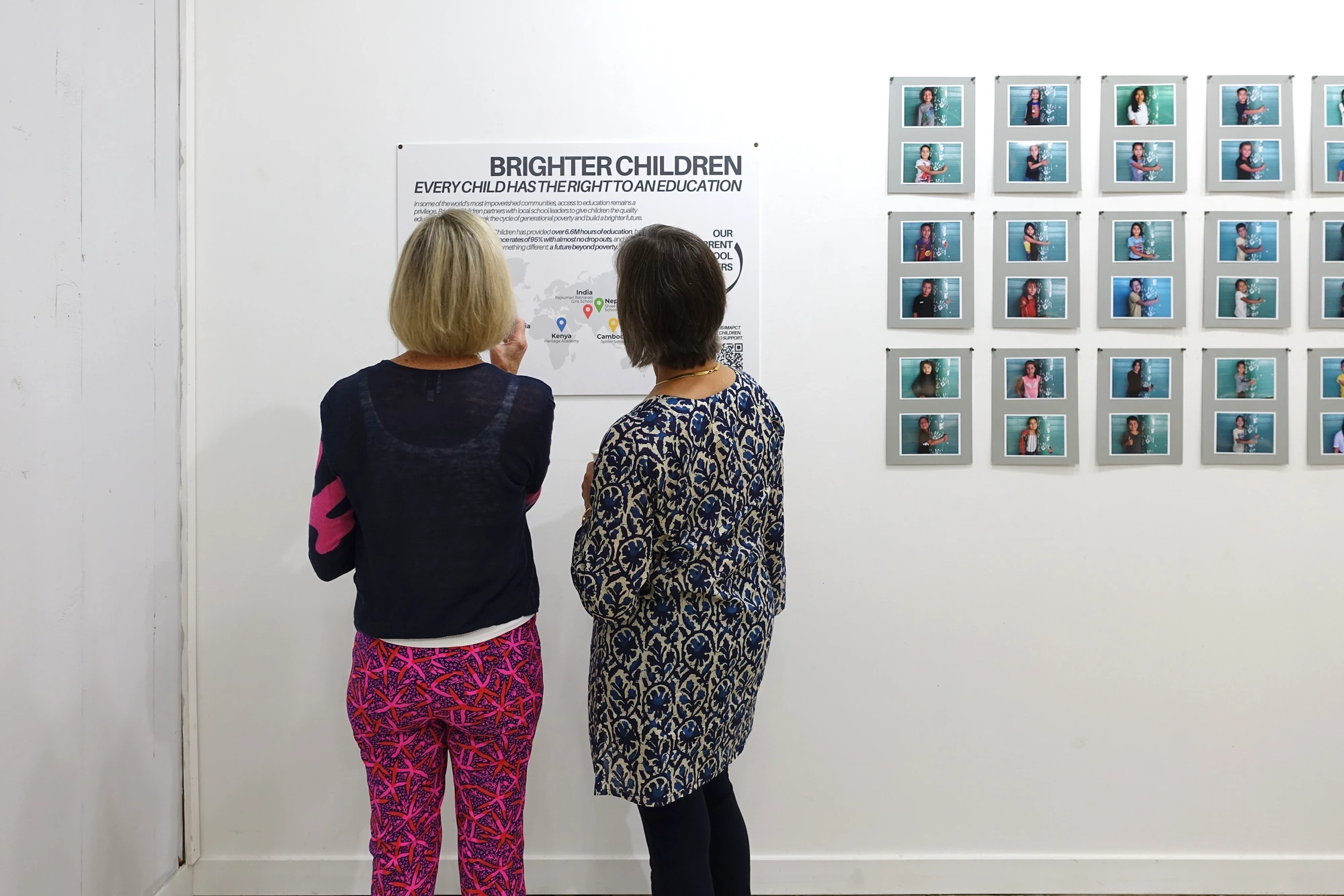 The audience at The Annex Gallery