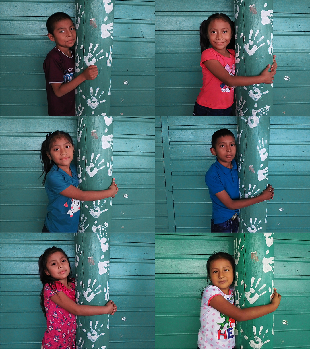 On the walls hung Give Don't Take, ninety instant photographs Dorrie had taken in February of the students at Casa Guatemala, a school deep in the Guatemalan jungle.