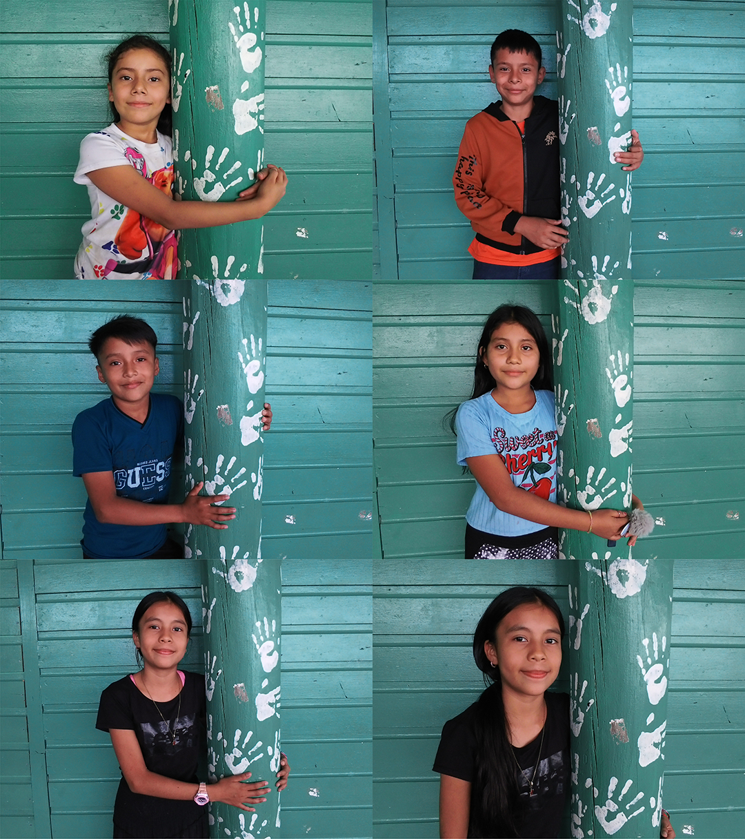 On the walls hung Give Don't Take, ninety instant photographs Dorrie had taken in February of the students at Casa Guatemala, a school deep in the Guatemalan jungle.
