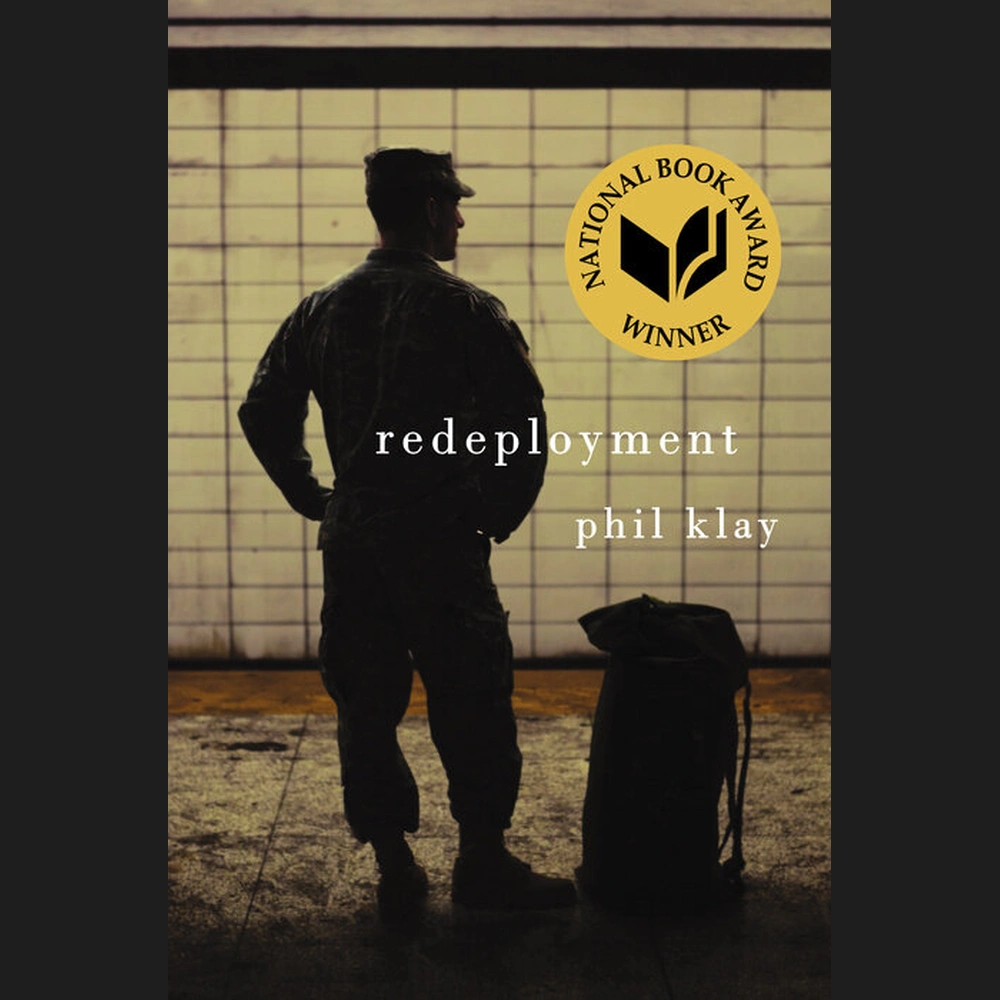 Phil Klay, Redeployment (The Penguin Press, 2014), book cover. Image from Penguin Random House. (Related image located during this archive's reconstruction.)