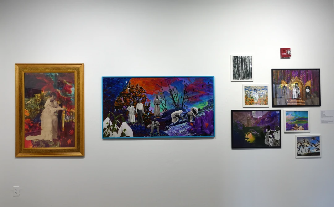 Installation views of Trudy Gaba’s Portals of Remembrance at the Art Academy of Cincinnati, 2026. Photographs by R10.