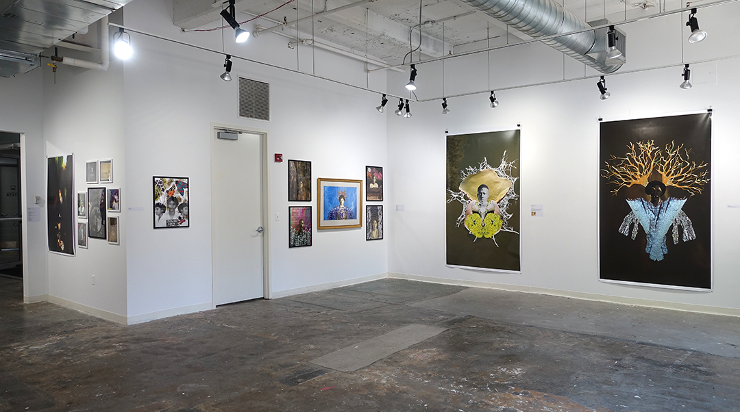 Installation views of Trudy Gaba’s Portals of Remembrance at the Art Academy of Cincinnati, 2026. Photographs by R10.