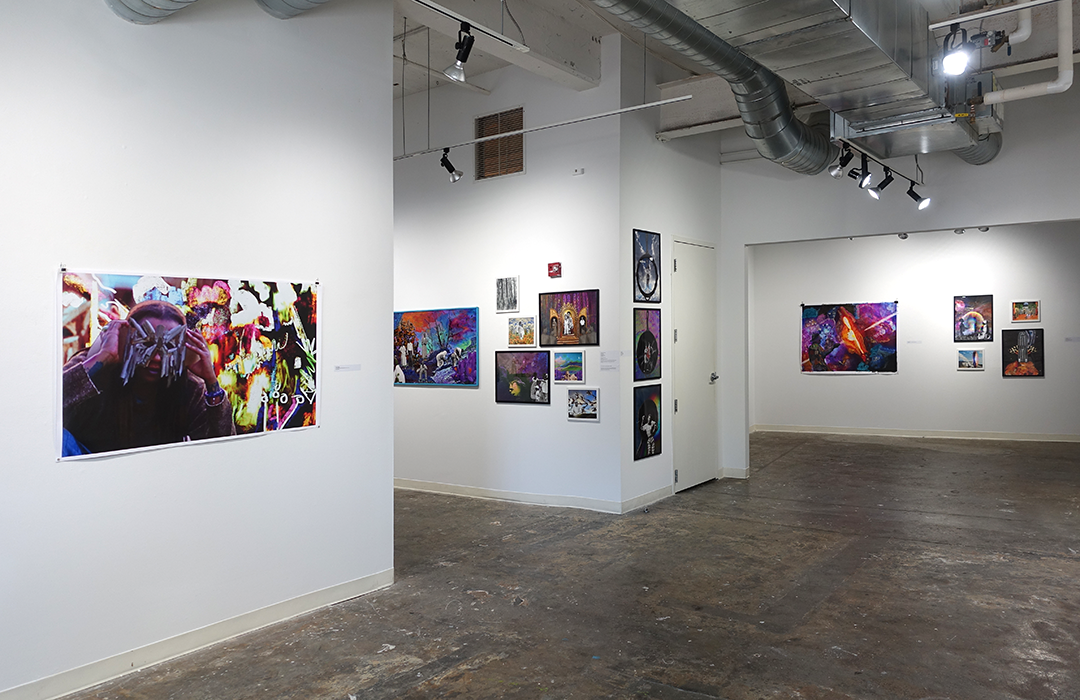 Installation views of Trudy Gaba’s Portals of Remembrance at the Art Academy of Cincinnati, 2026. Photographs by R10.