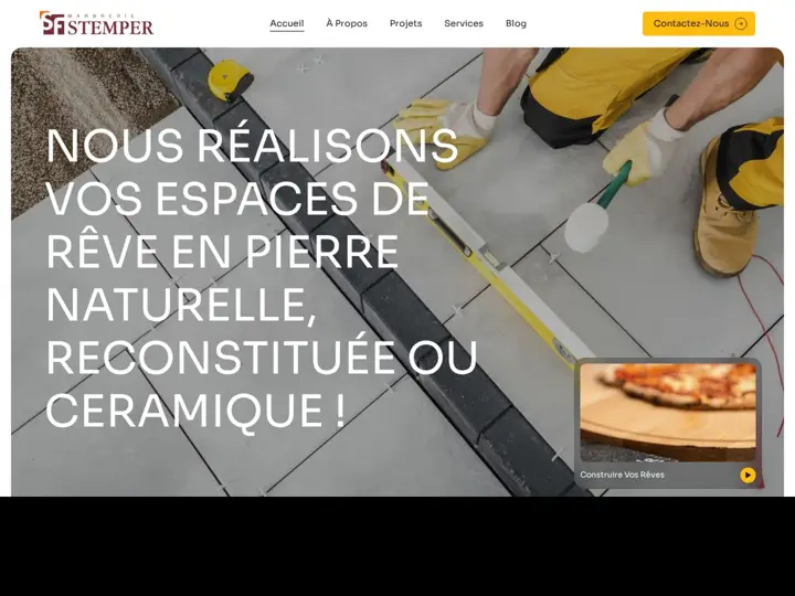 Stemper Stones website
