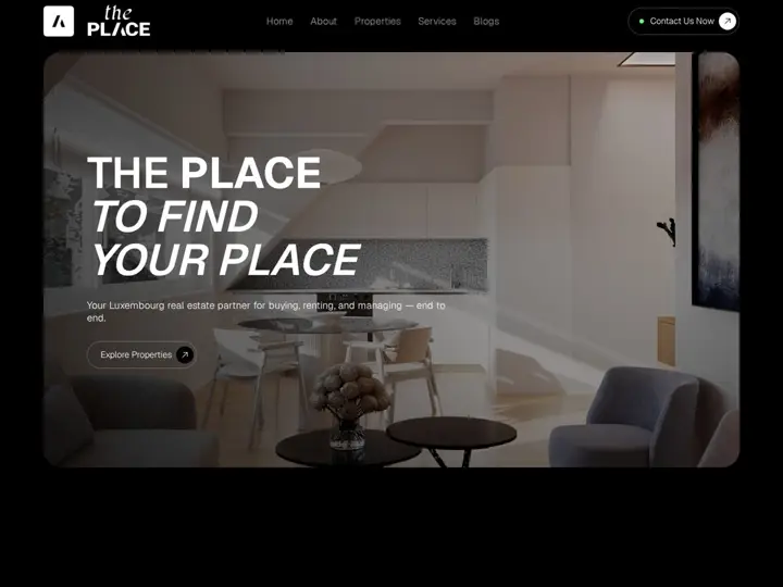 The Place website