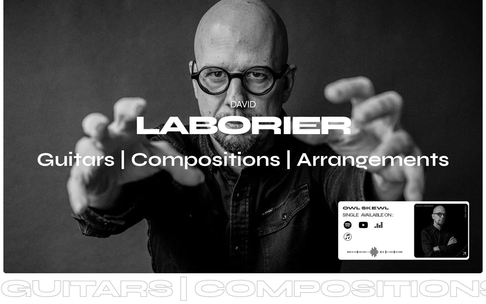 David Laborier website