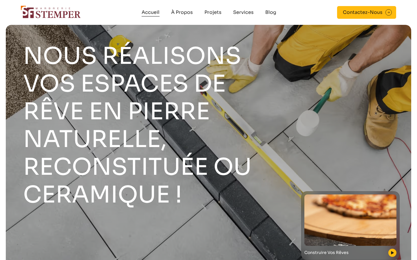 Stemper Stones website