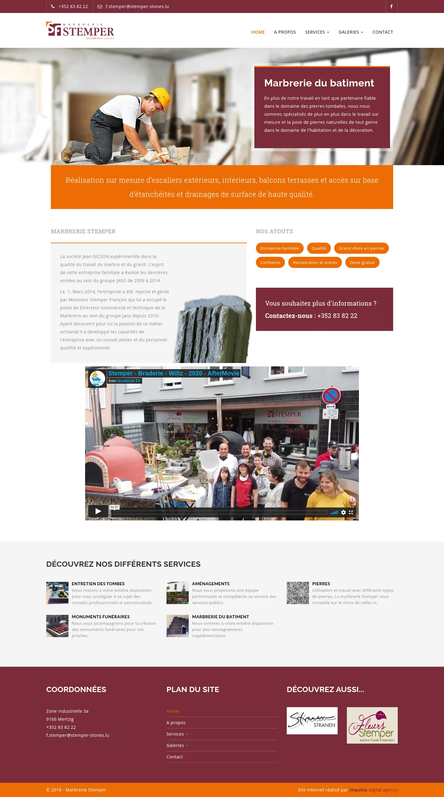 Previous Stemper Stones website