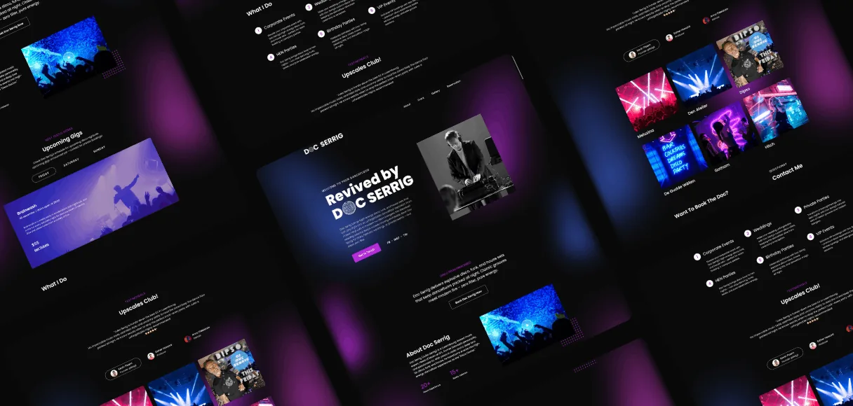 Doc Serrig website gallery