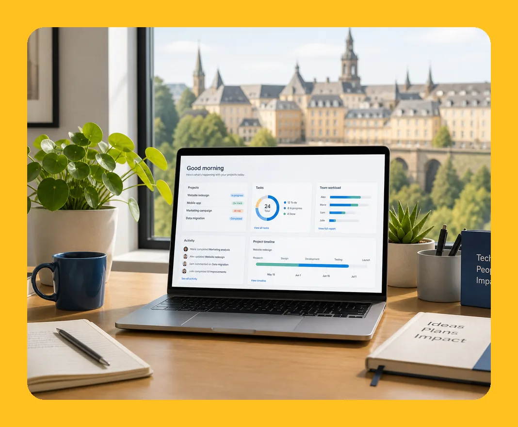 Microsoft 365 and local IT support — News yellow frame