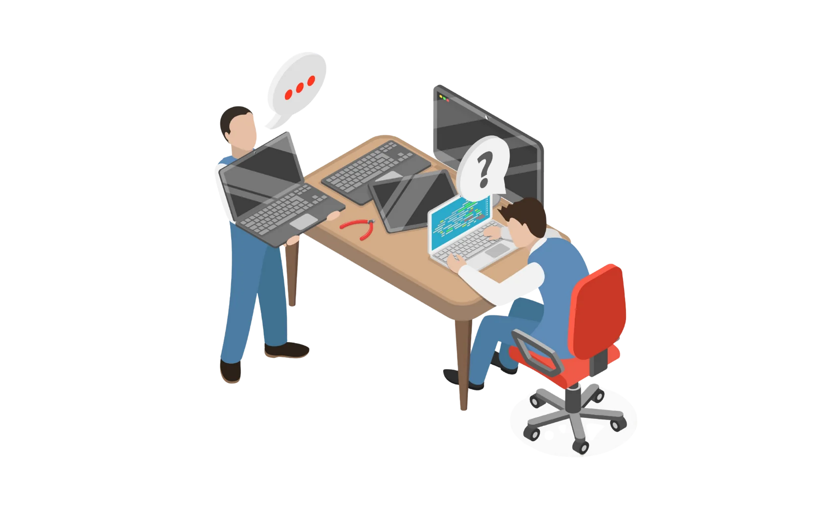 So funktioniert unser IT-Support