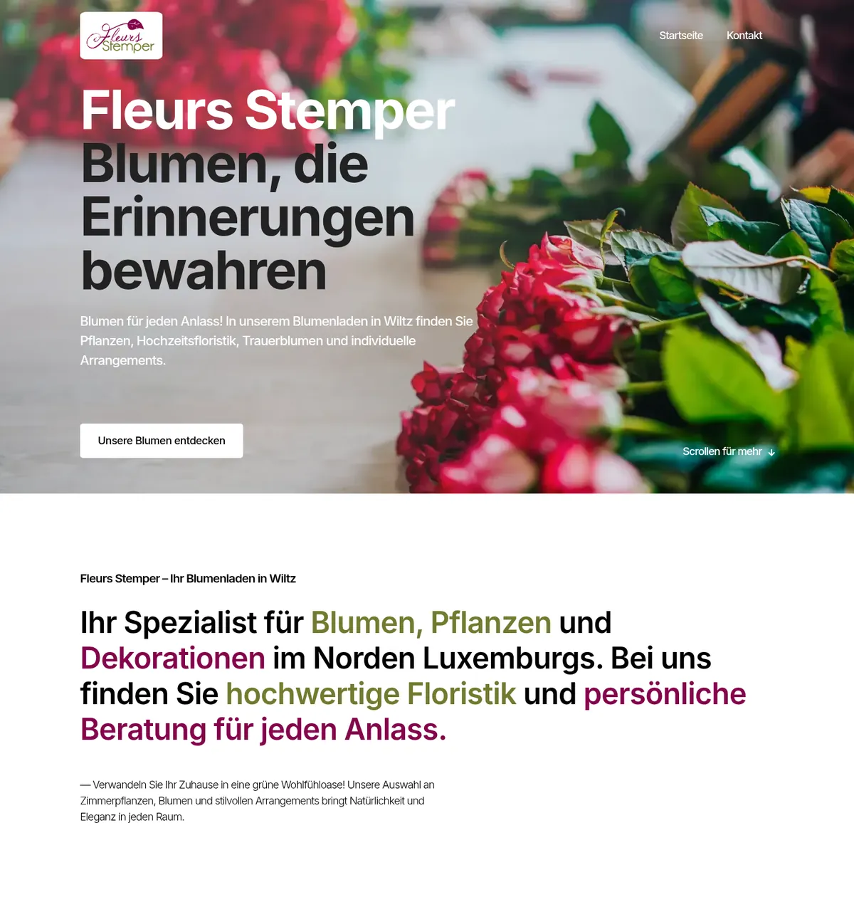 Fleurs Stemper