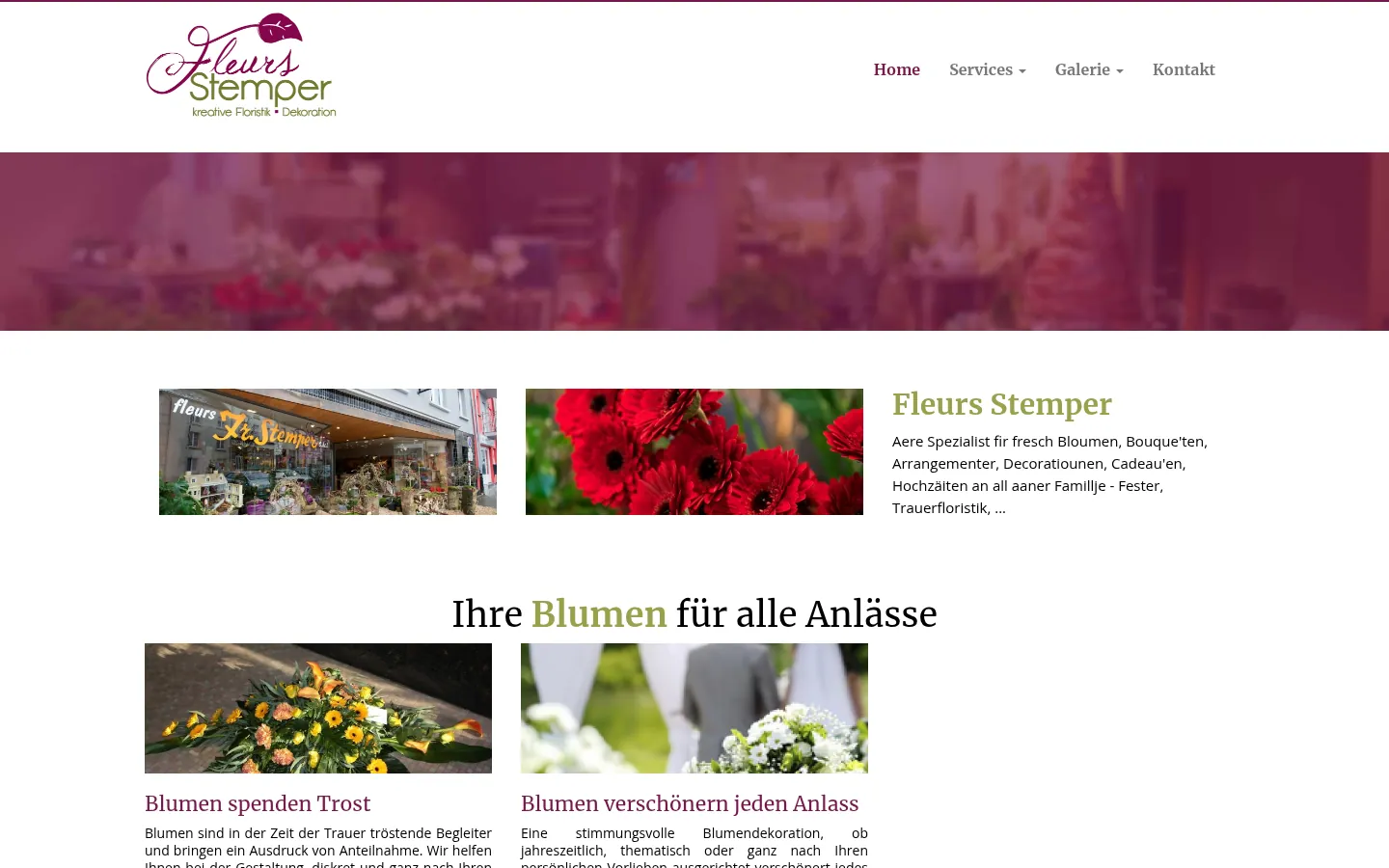 Fleurs Stemper