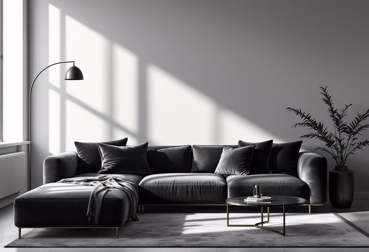 image of living room setup (for a home goods store)