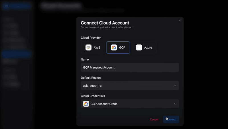 Connect Cloud Account