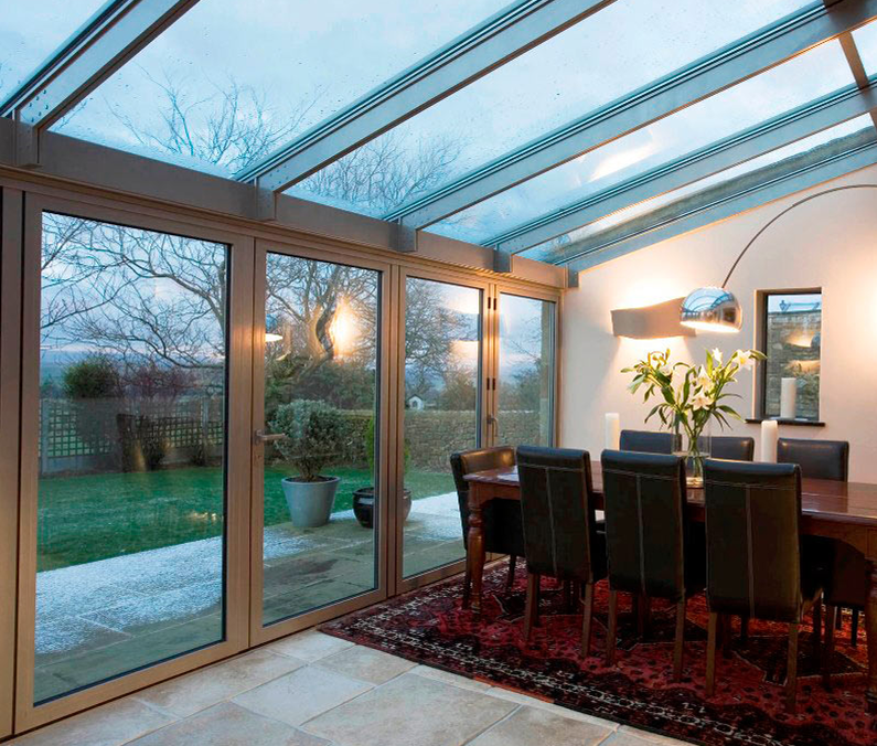 Aluminium conservatories