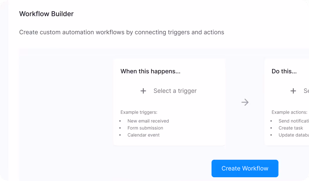 Workflow builder