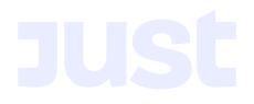 JUST company logo