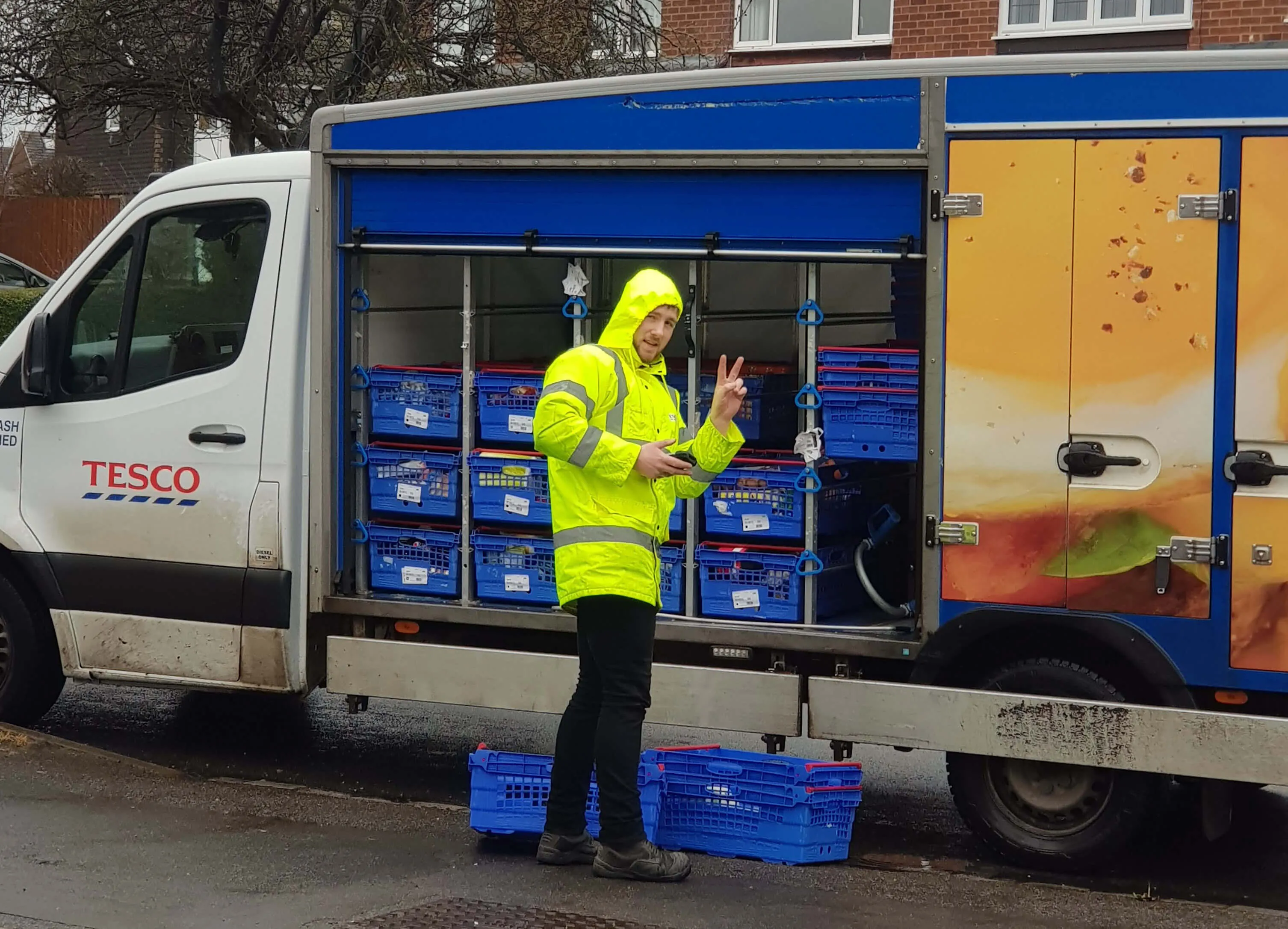 Owner Emil Dygas image working at tesco
