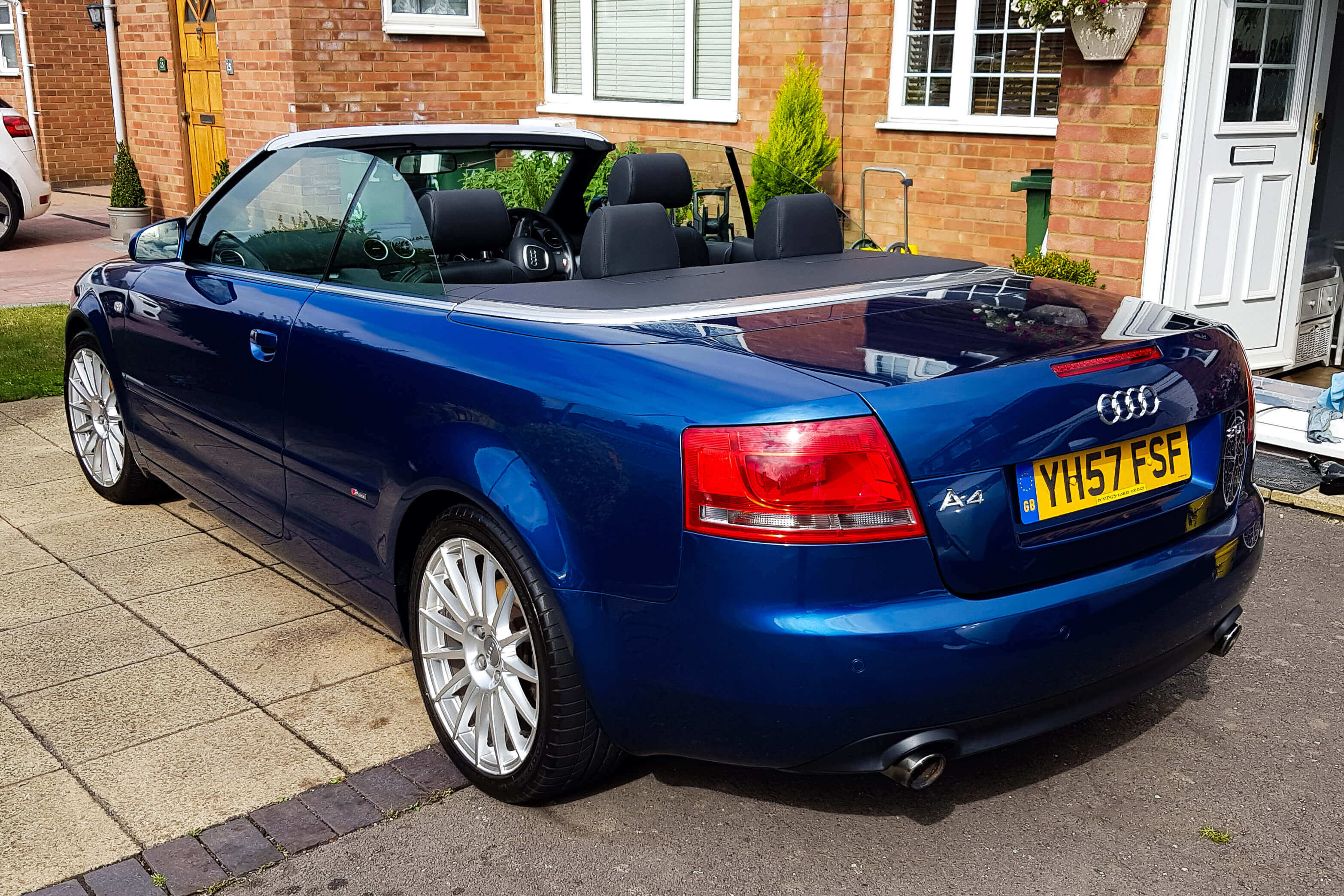 Audi a4 first customer after being detailed