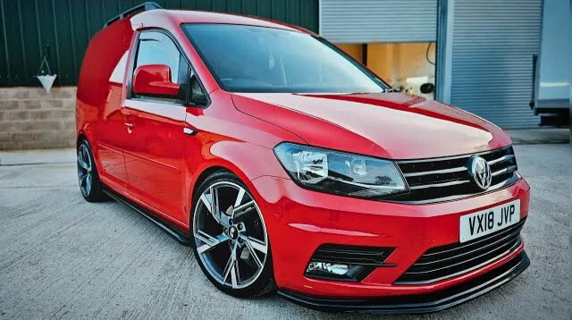 image of our detailing van VW caddy