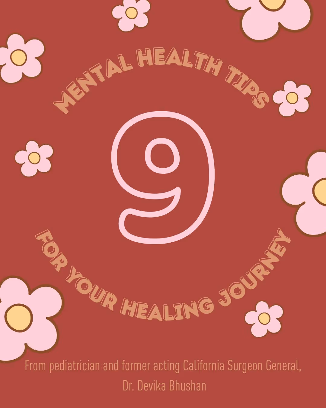 Instagram Post - Mental Health Tips