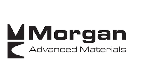 Morgan Advanced Materials logo in grayscale.