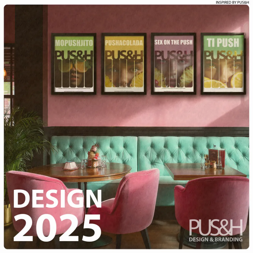 Mockup Affiche Cocktail PUS&H