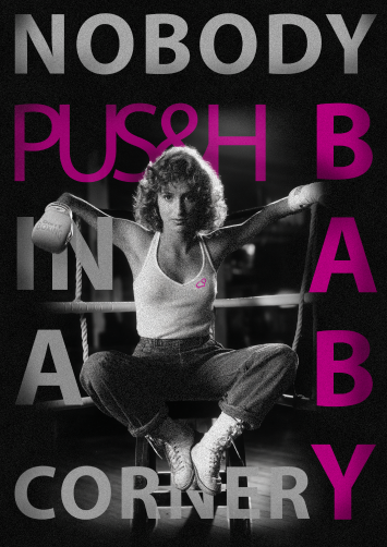 Affiche créative de marque PUS&H style pop culture