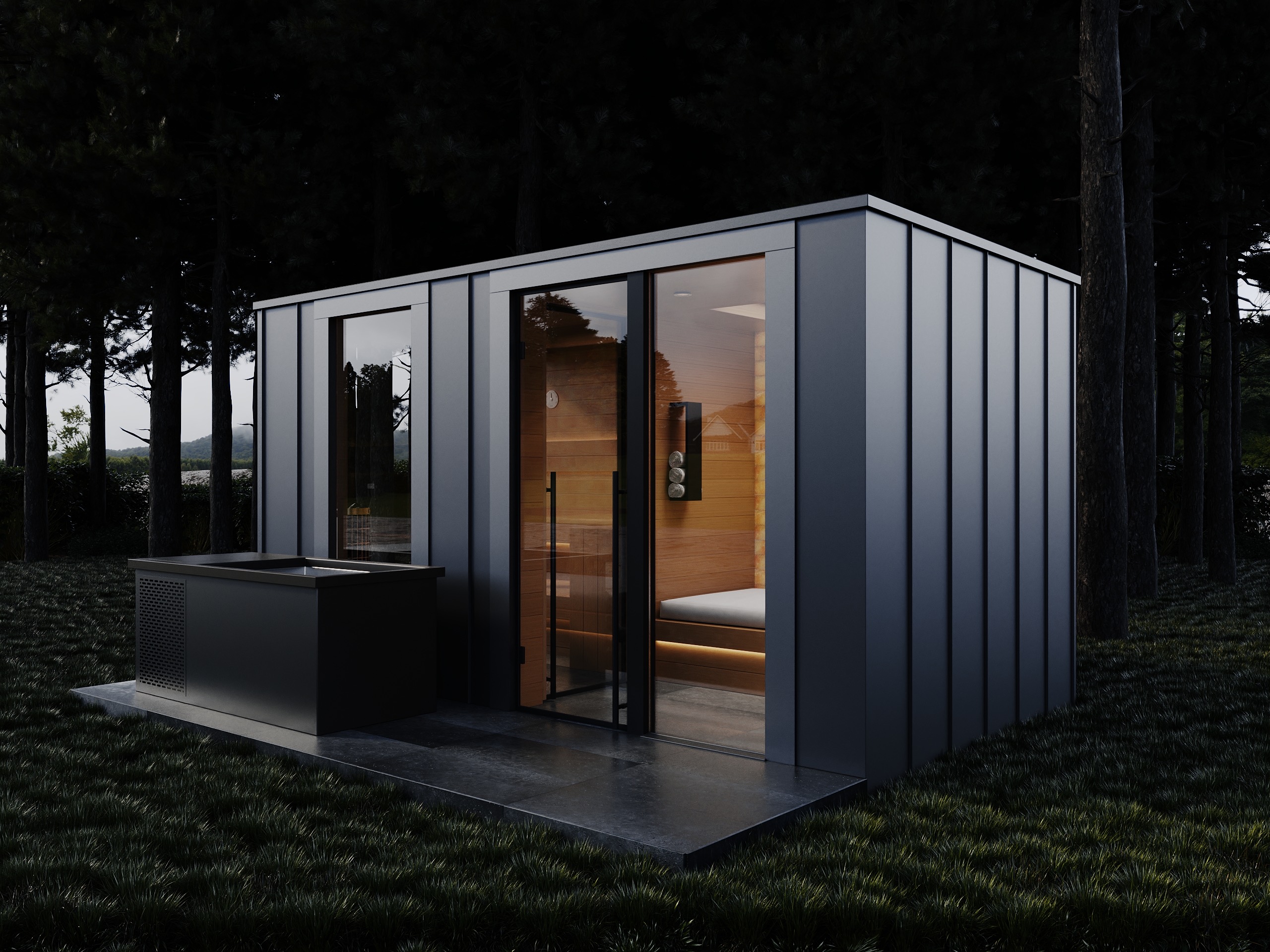 Bezszprosowe przeszklenie panoramiczne