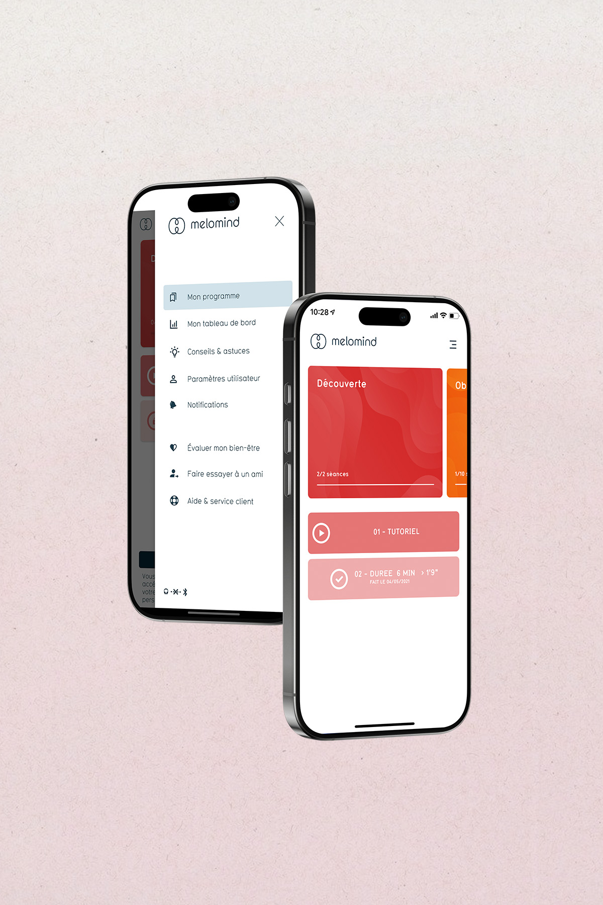 Melomind — Application B2C