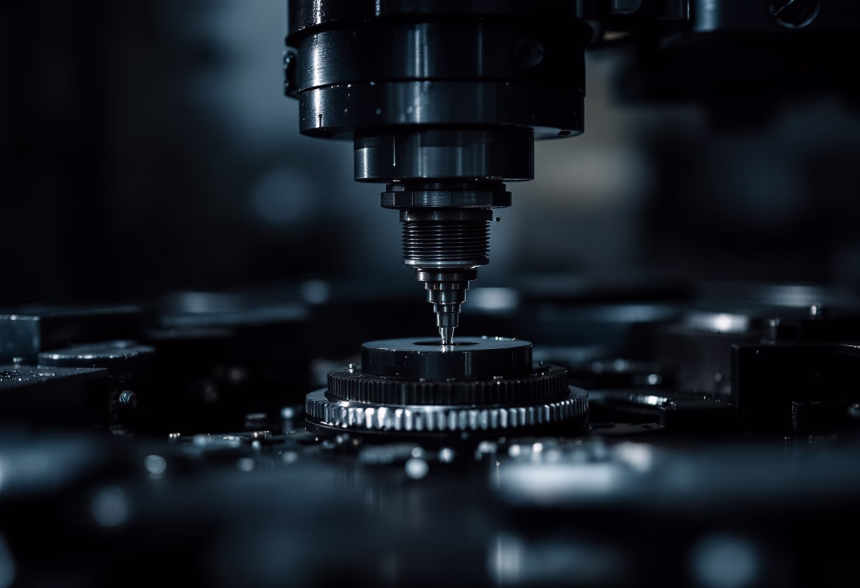 image of product detail from a manufacturing plant