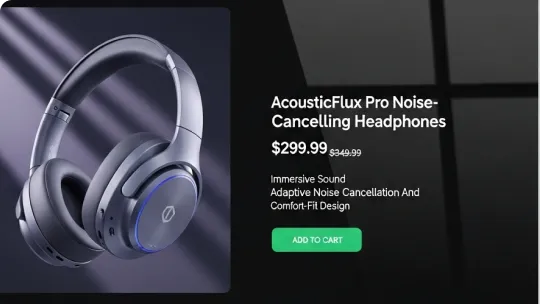 e commerce image of product and price