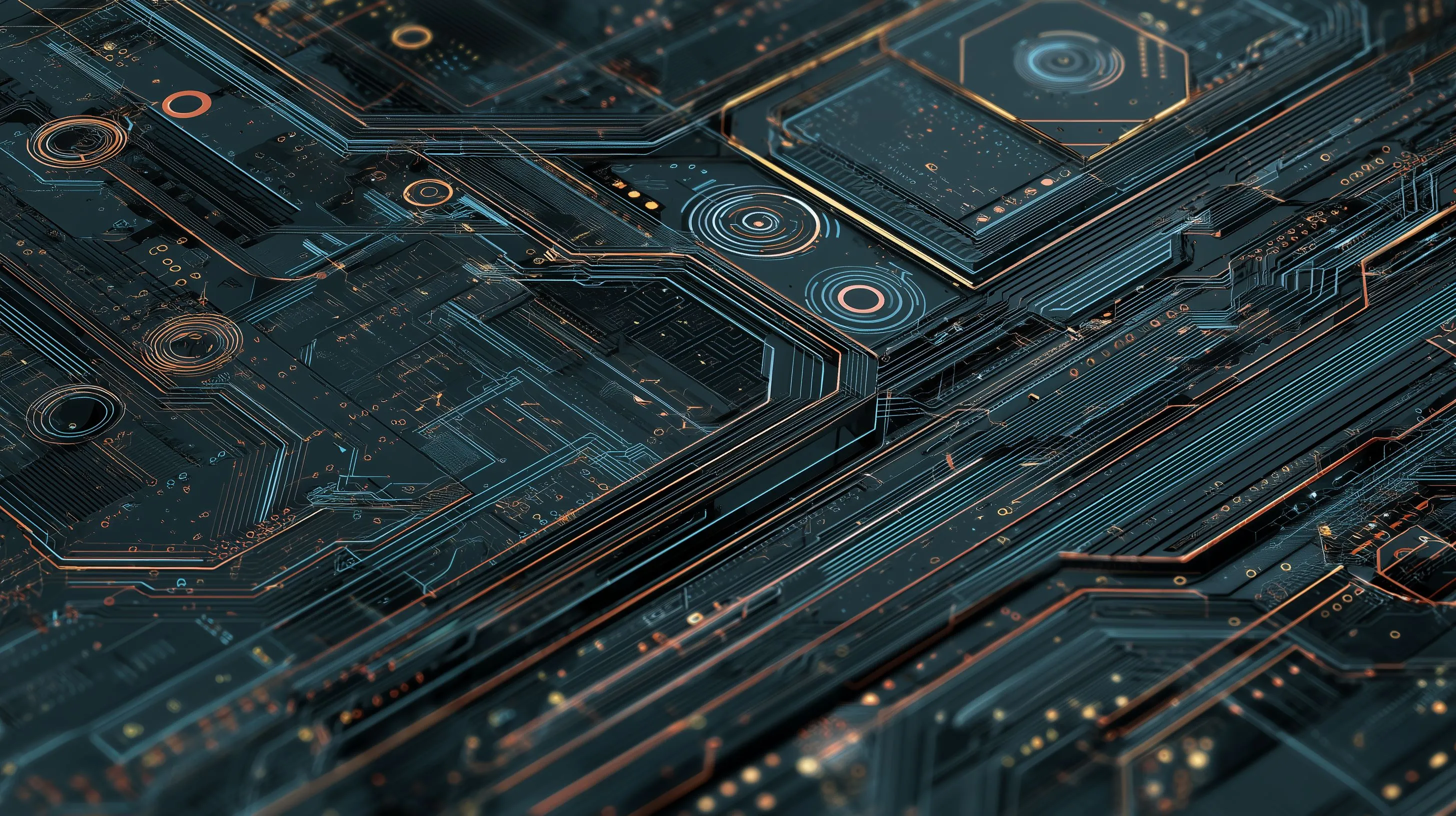 A close up of a computer circuit board.