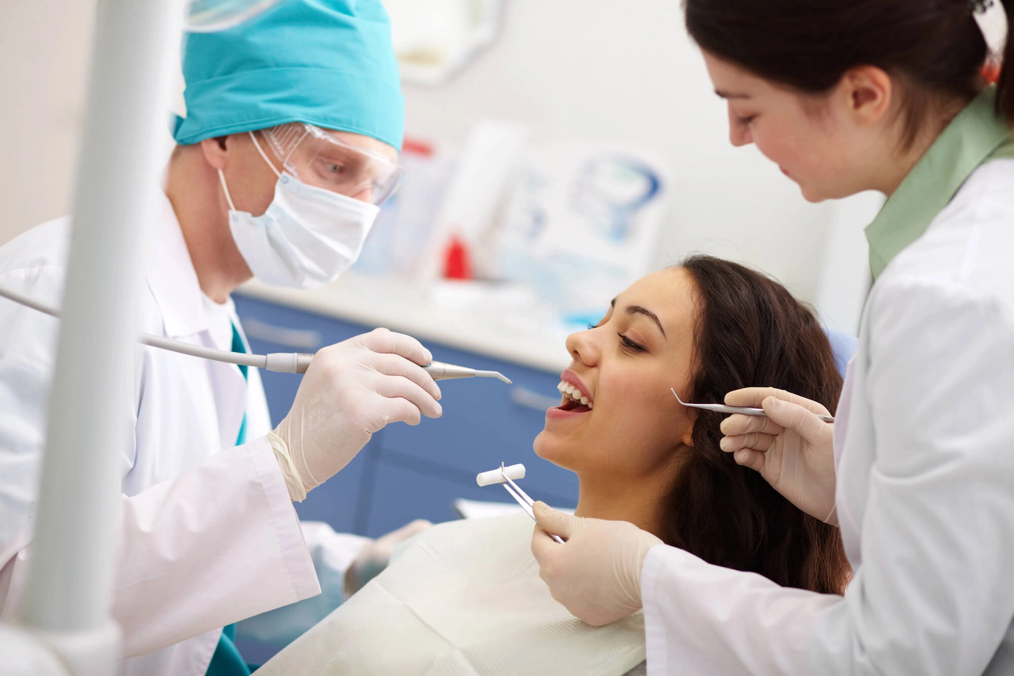 Woman preparing for Dental Care Bronx NY