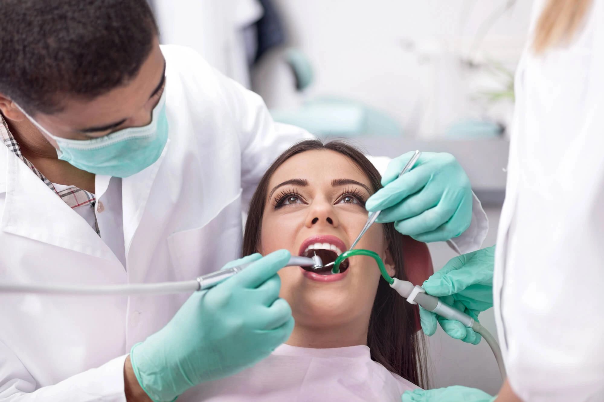 Patient with Dentist Bronx NY