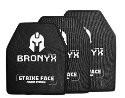 Керамічні бронеплити BRONYX різних класів захисту