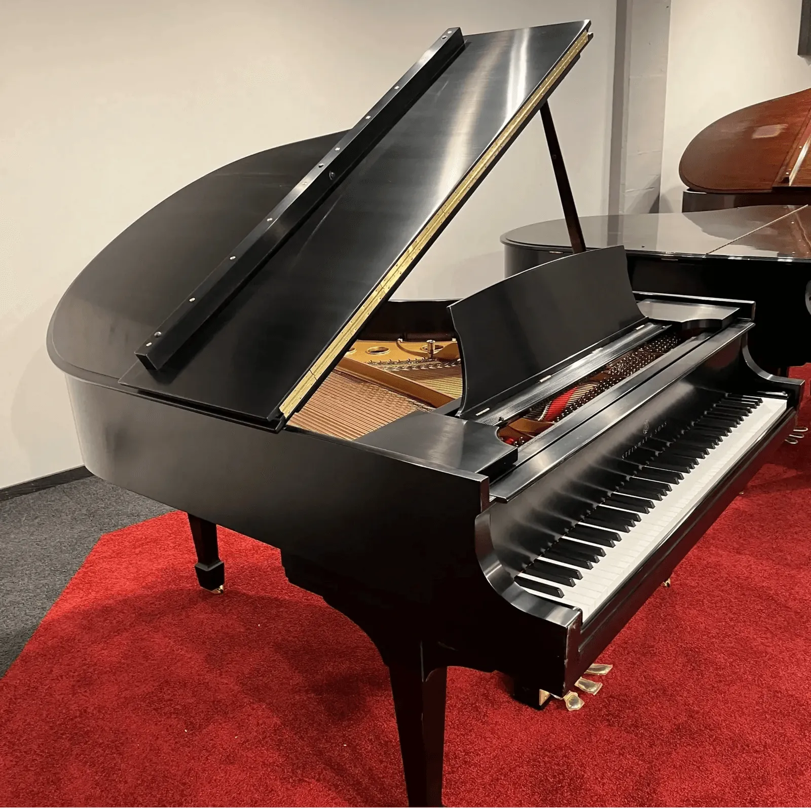 An elegant piano.