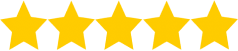A vector image of yellow stars.