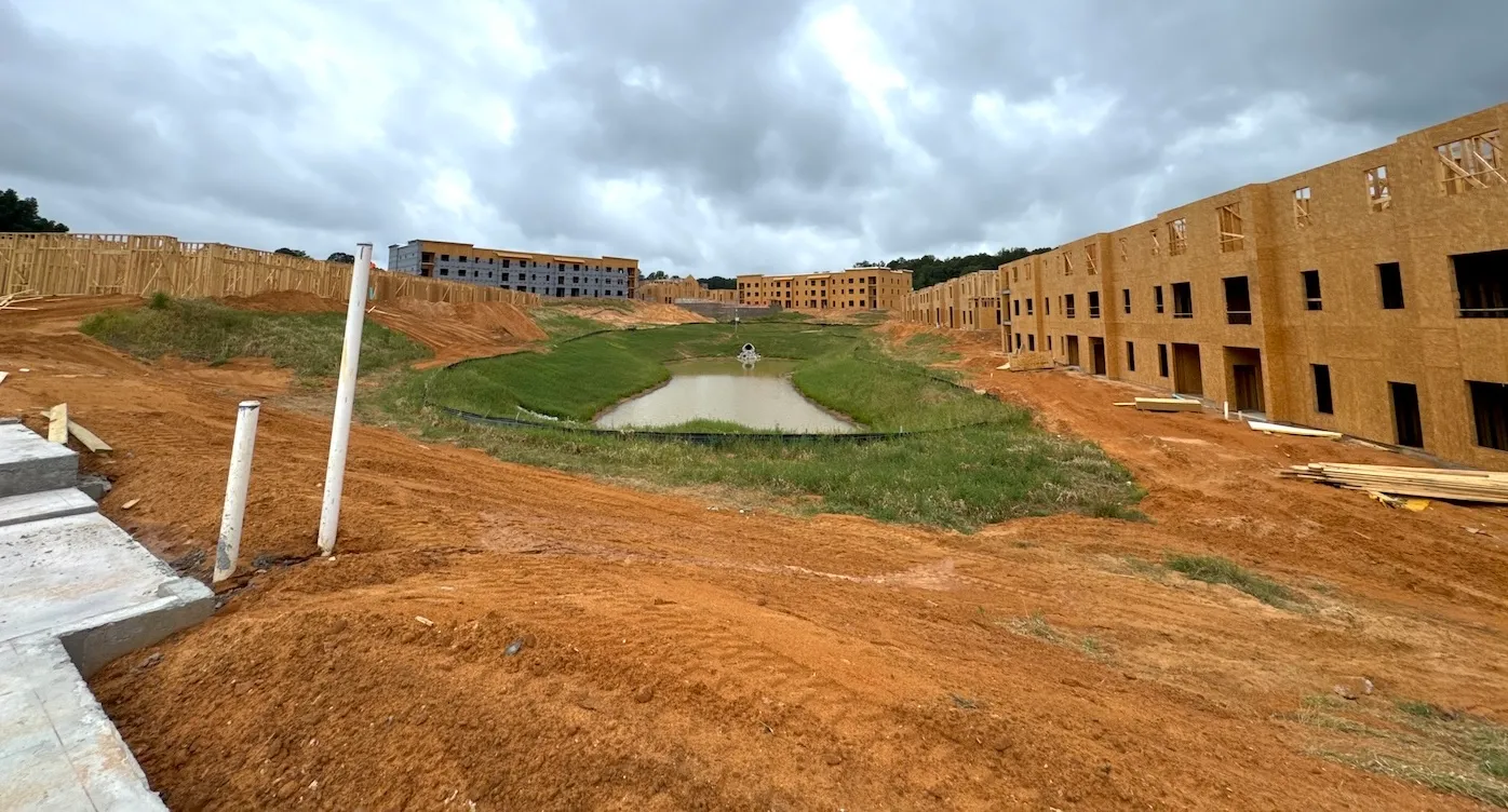 Bozeman multi-family construction site