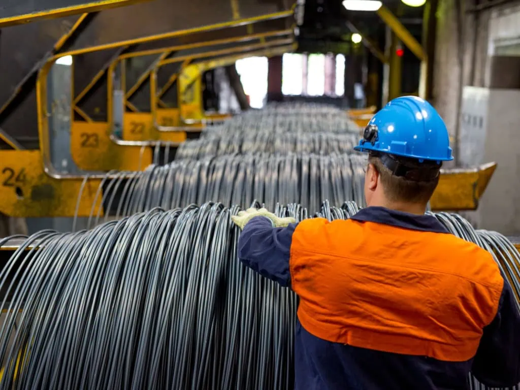 Rolls of wire