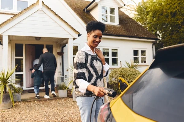 Charging an electric car