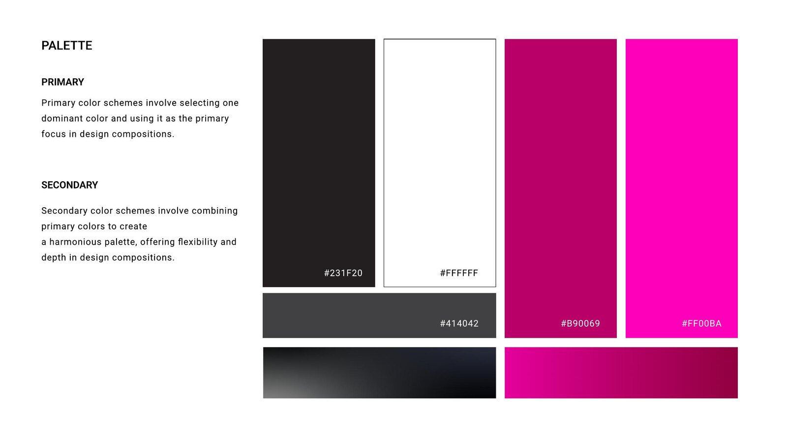 Forsure brand color palette