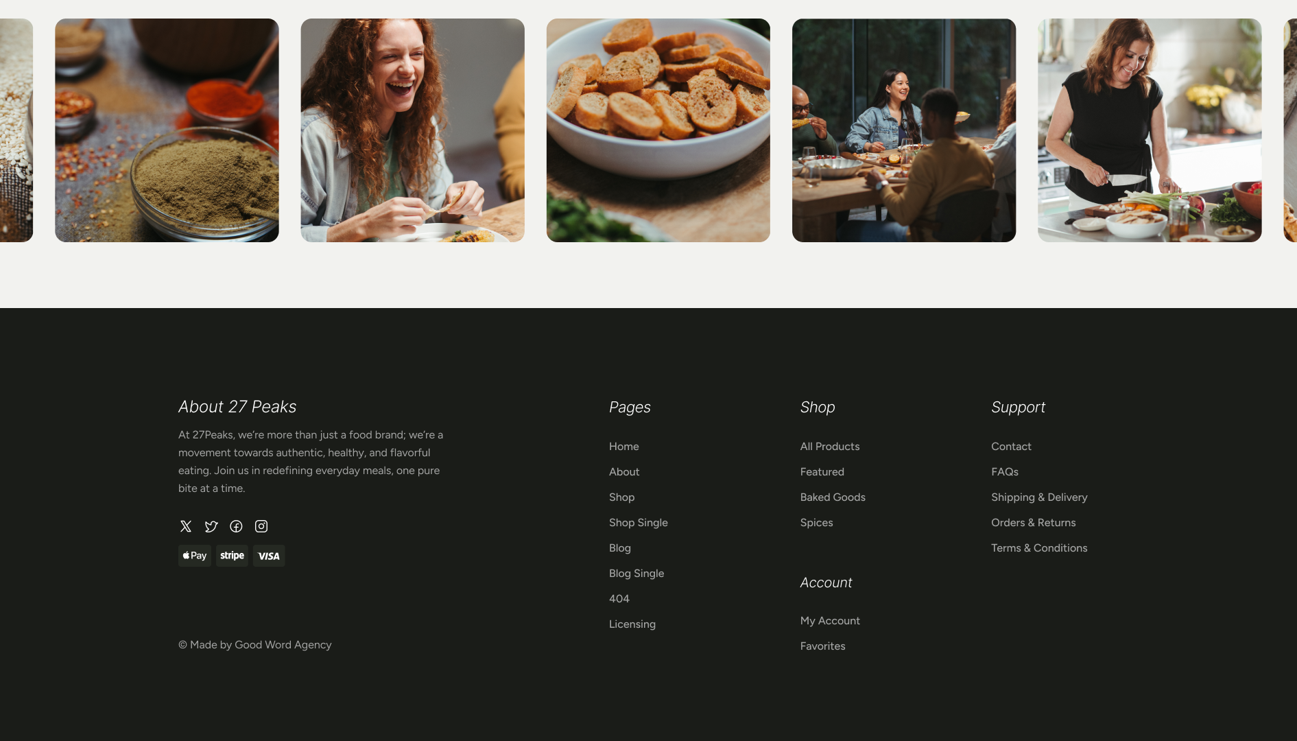 27 Peaks website