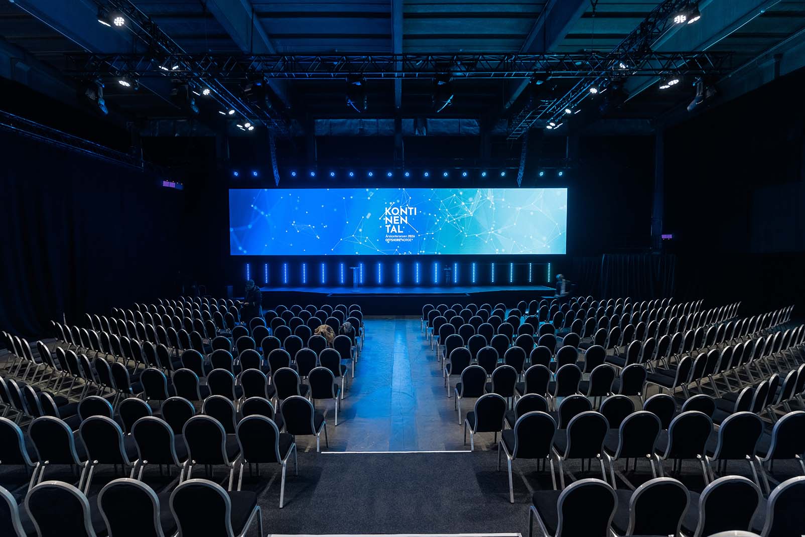 Kontinental 2026-profilen på scene og skjerm under Offshore Norges årskonferanse