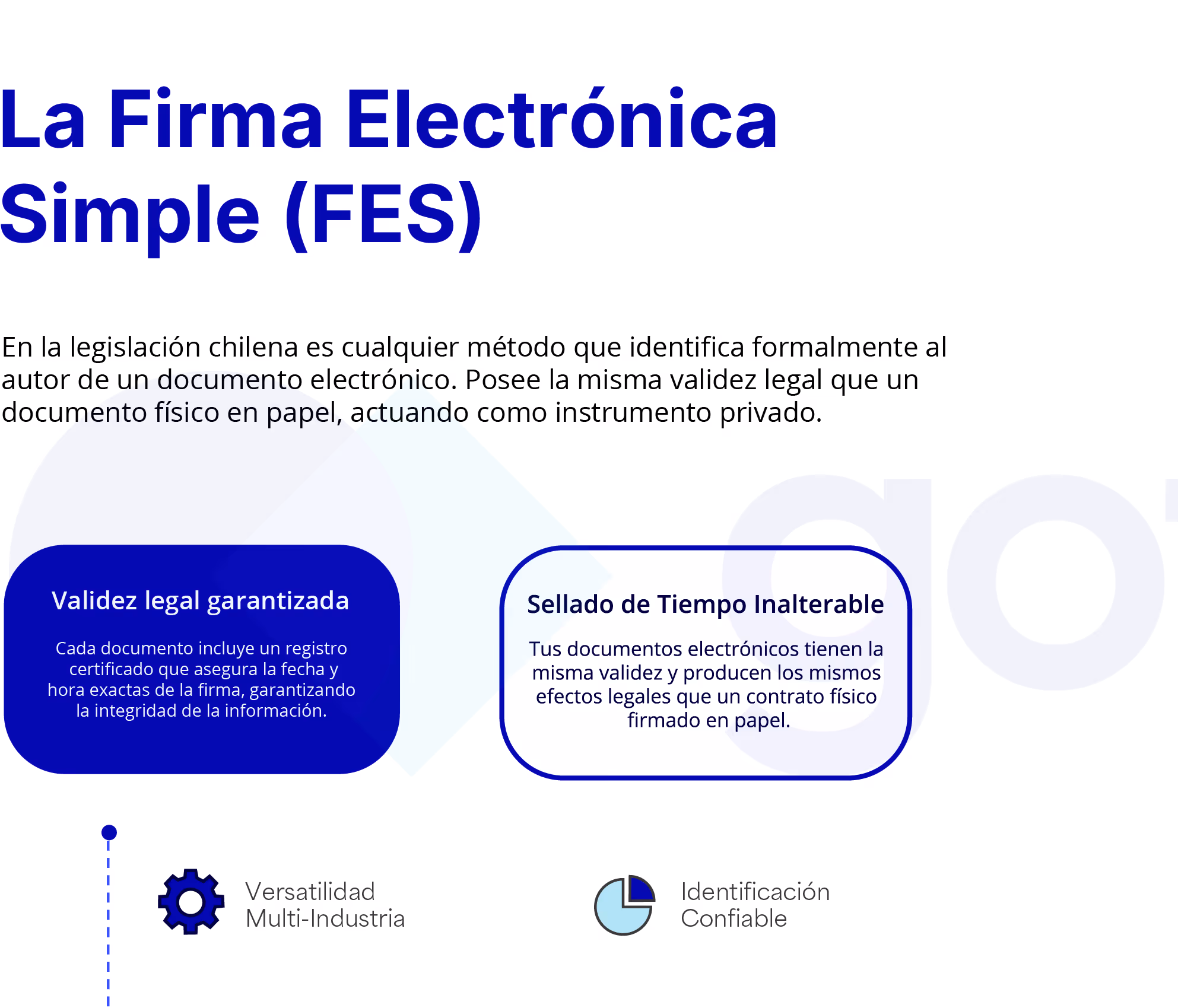 Firma Electrónica Simple, Legislación Chilena, Validez legal garantizada y Sellado de Tiempo Inalterable.