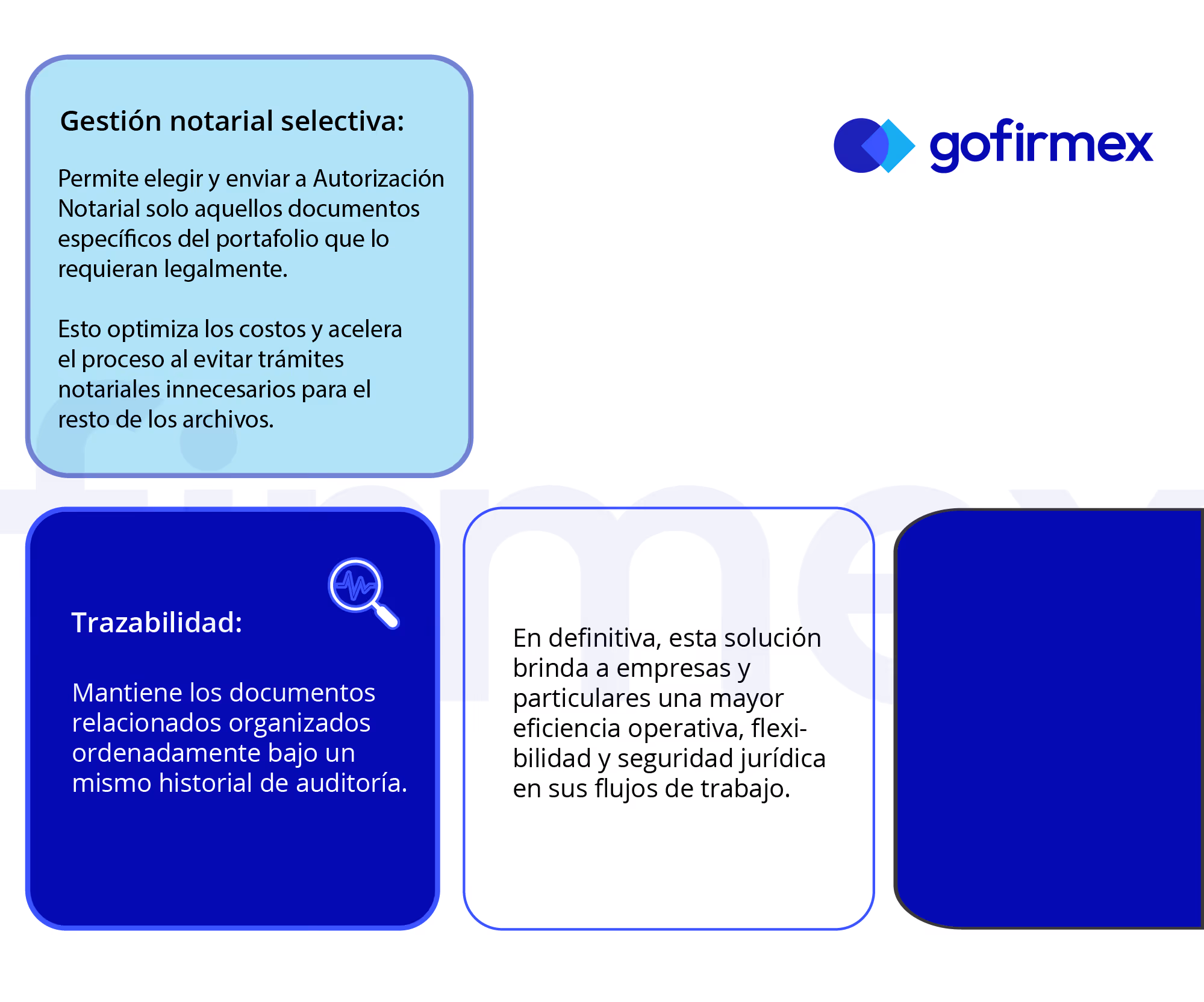 Gestión Notarial Selectiva y Trazabilidad, Sistema de gestion documental para monitorear la firma electrónica de documentos.